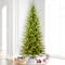 7.5ft. Pre-Lit Slim Balsam Spruce Artificial Christmas Tree, Warm White Dura-Lit® LED Lights